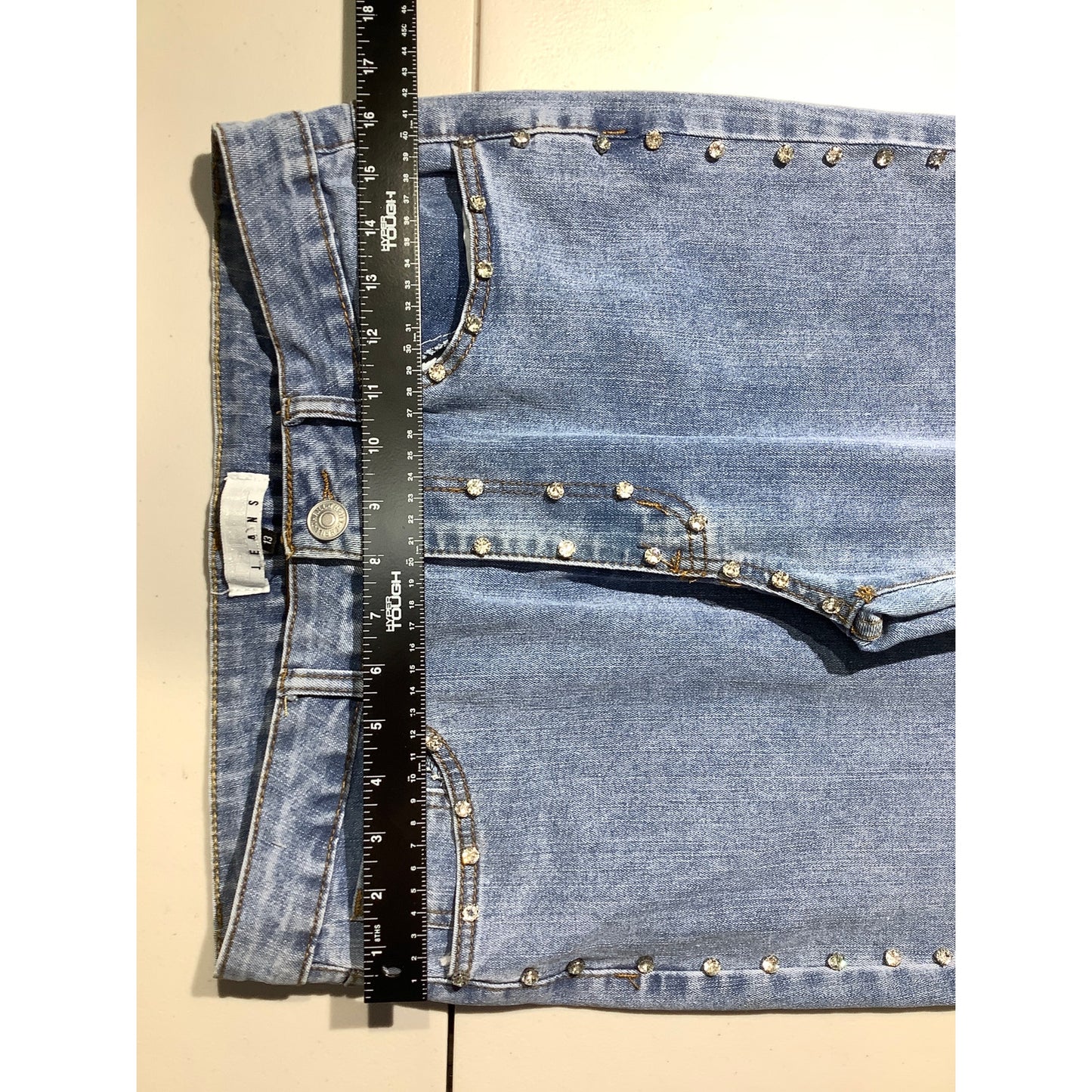 Thrill Jeans High Rise Relaxed Jeans Women's Size 13— Y2K, Retro, Casual