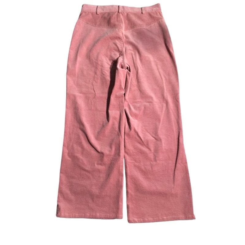 Wide Legged Light Pink Corduroy Pants XL - Coquette, Vintage, Feminine