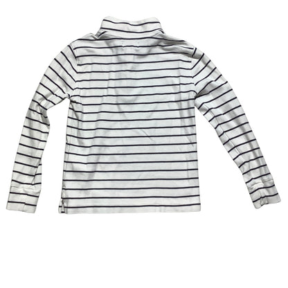 Polo Ralph Lauren Kids Striped 1/4 Zip Pullover Size 6 — Preppy, Classic, Casual