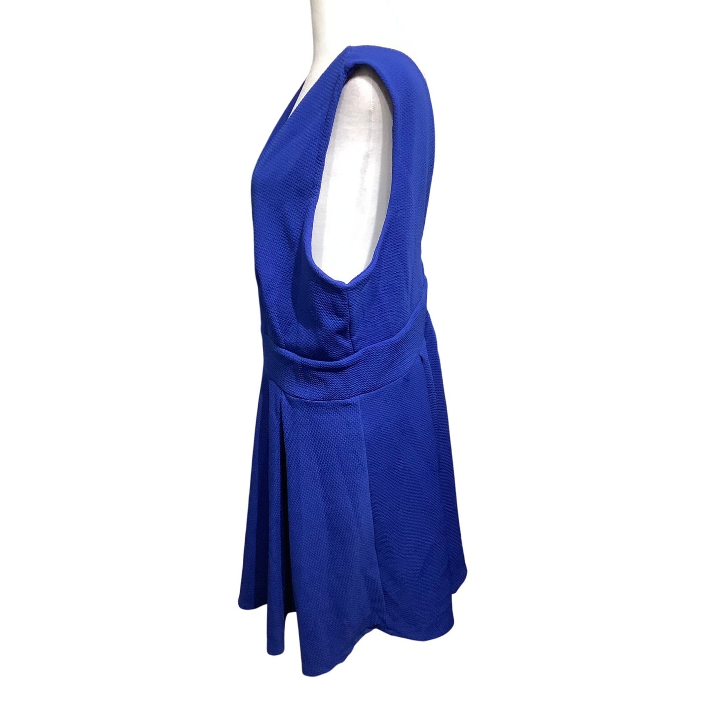 Haute Monde Bright Royal Blue A-Line Dress XXL - Elegant, Feminine, Evening Wear