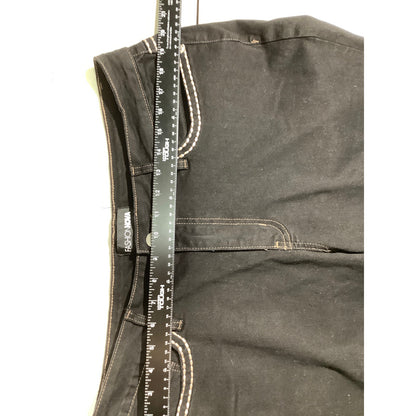 Fashion Nova Super Flare Jeans Women’s 16 — High Rise, Raw Hem, Statement Style