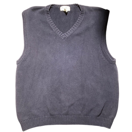 Eddie Bauer Sweater Vest, Navy Blue, Men’s Size XXL — Classic, Layering, Casual