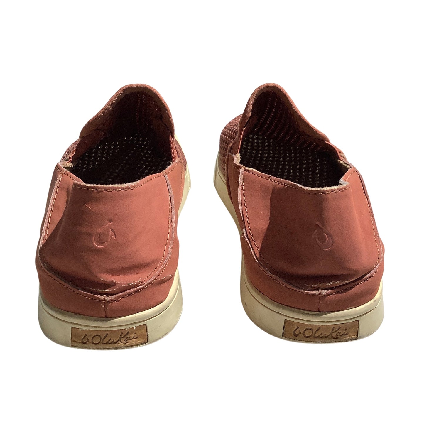OluKai Mesh Slip-On Shoes Coral Women’s 8W — Breathable, Lightweight, Casual