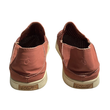 OluKai Mesh Slip-On Shoes Coral Women’s 8W — Breathable, Lightweight, Casual