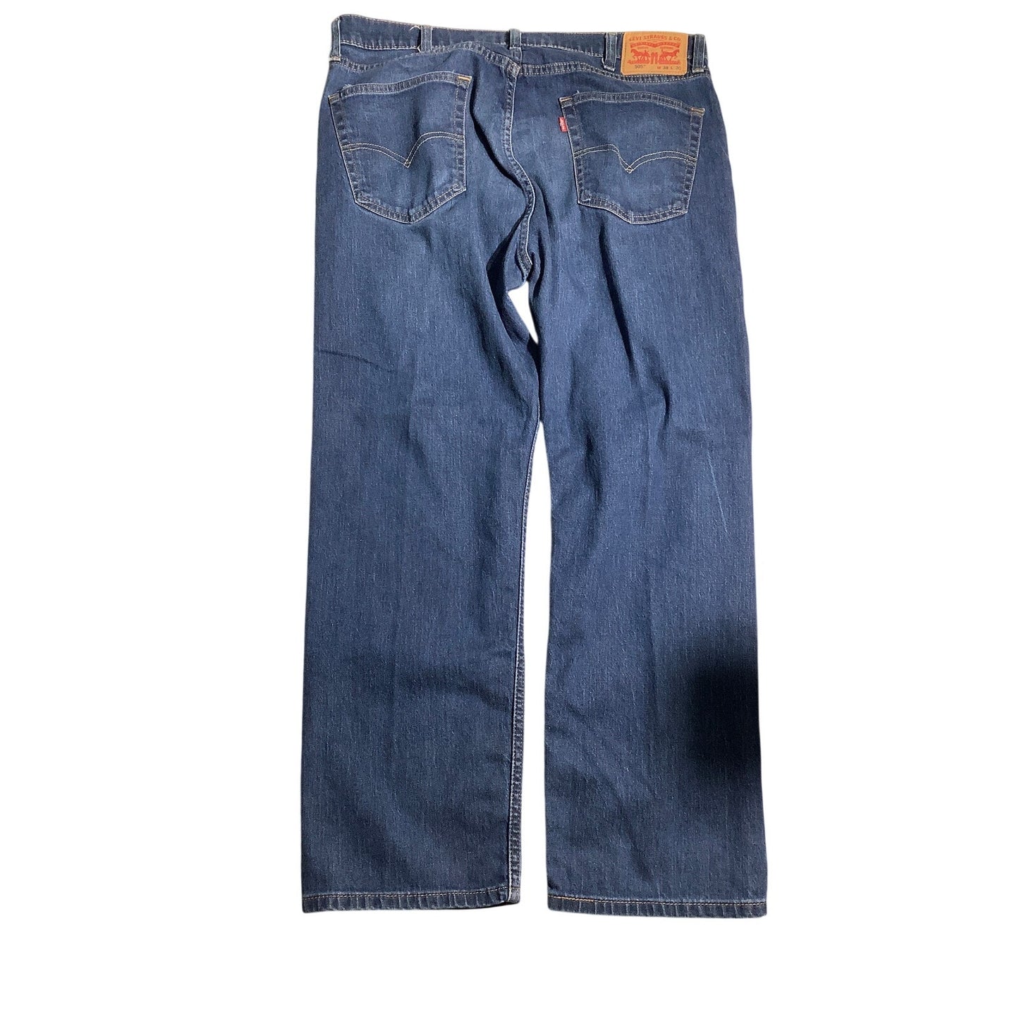 Levi’s 505 Straight Leg Jeans Men’s Size 38W 30L — Classic Fit, Medium Wash