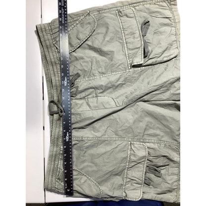 Lucky Brand Cargo Shorts, Olive Green, Women's XL — Utility, Casual, Cotton