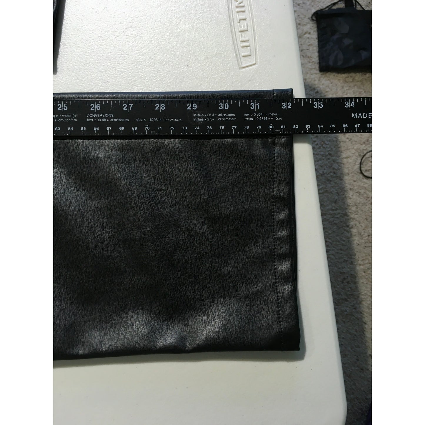 MaryJays Black Faux Leather Pants Size M - Baddie, Y2K, Streetwear