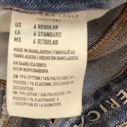 American Eagle Stretch Mom Jeans Women's Size 6 — Mom Fit, Casual, Vintage