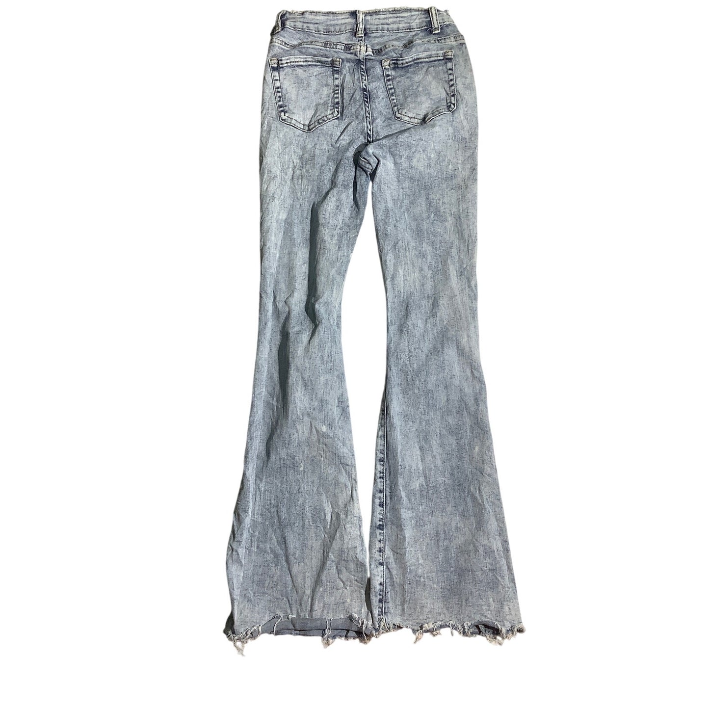 Pink Label 70’s Flare Jeans Women’s Size 5 – Acid Wash, Distressed, Retro