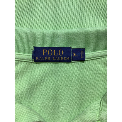 Polo Ralph Lauren Men's XL Lime Green Short Sleeve Polo Shirt Casual