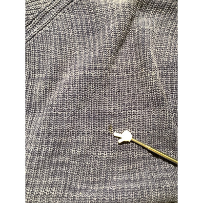 L.L. Bean Vintage Blue Cotton Sweater Men XL Tall — 90s, Outdoor, Classic