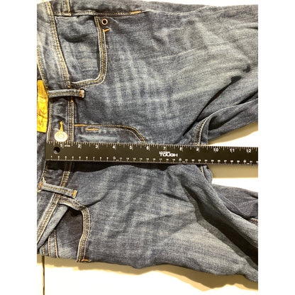 Seven7 Dark Wash Denim Jeans Women’s Size 4 – Classic, Embroidered, Straight Leg