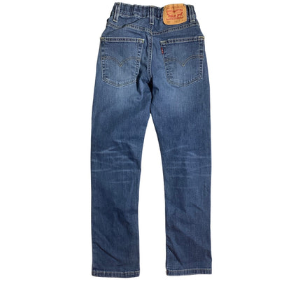 Levi's 514 Adjustable Jeans Boys Size 10 25W 26L — Straight, Classic, Everyday