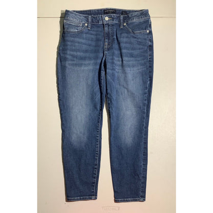 Lucky Brand Women's 12/31 Lolita Low Rise Dark Blue Crop Jeans