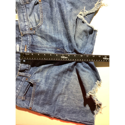 Old Navy Denim Shorts Women’s Size 14 – Classic, Frayed, 100% Cotton