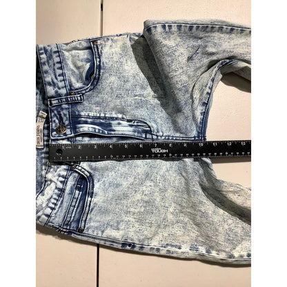 Iris Jeans Skinny Jeans Girls Size 5 Acid Wash— Distressed, Retro, Everyday
