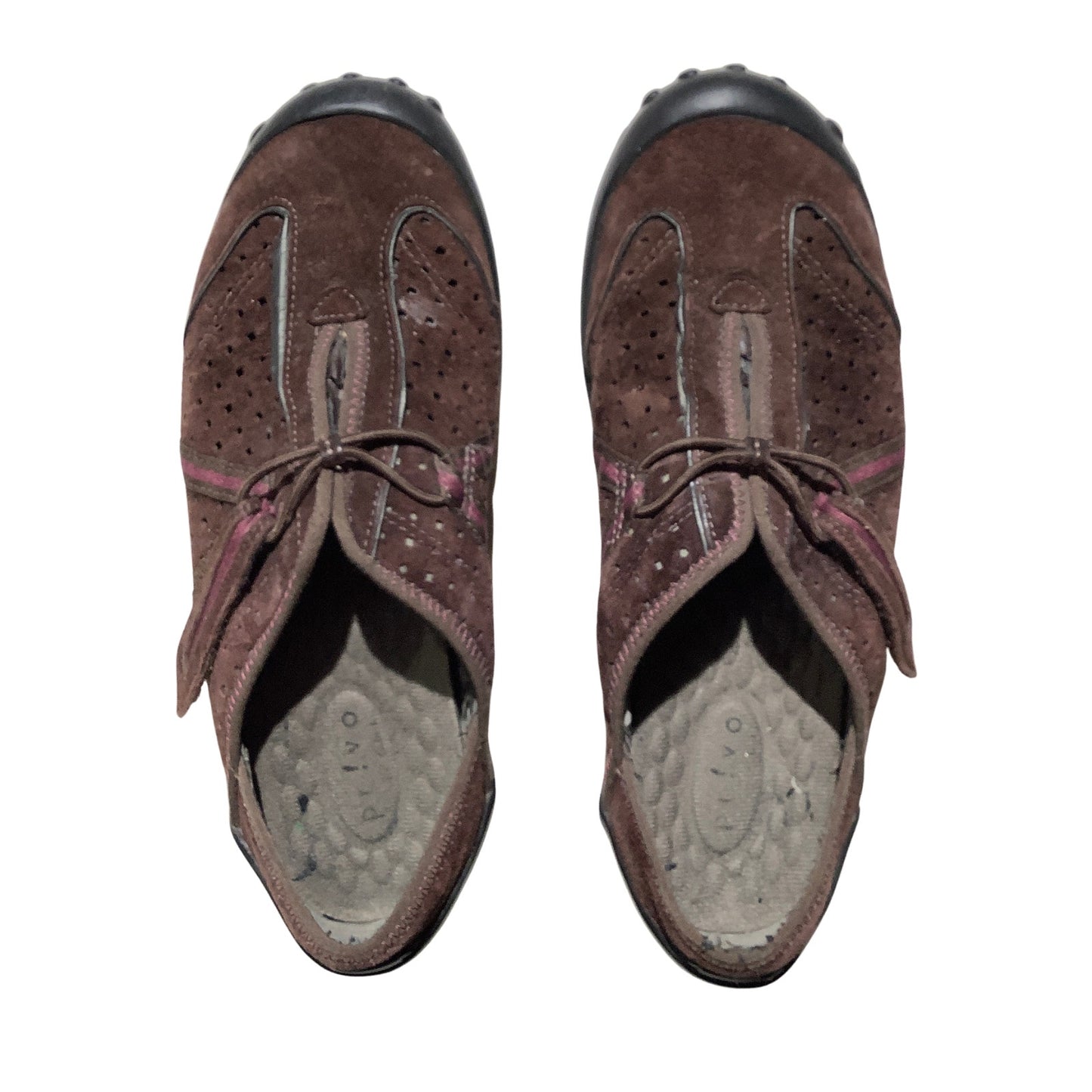 Clarks Privo Tequini Shoes Women Size 11.5/12 Burgundy —Comfort, Walking, Casual