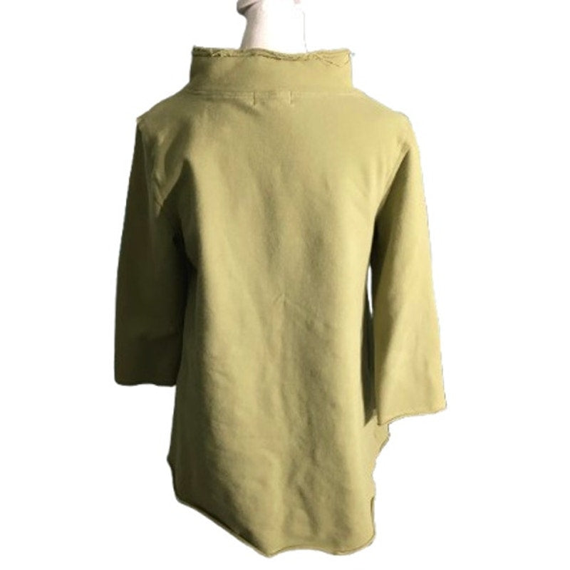 Neon Buddha Olive Green Pullover Size SM - Minimalist, Artsy, Cozy