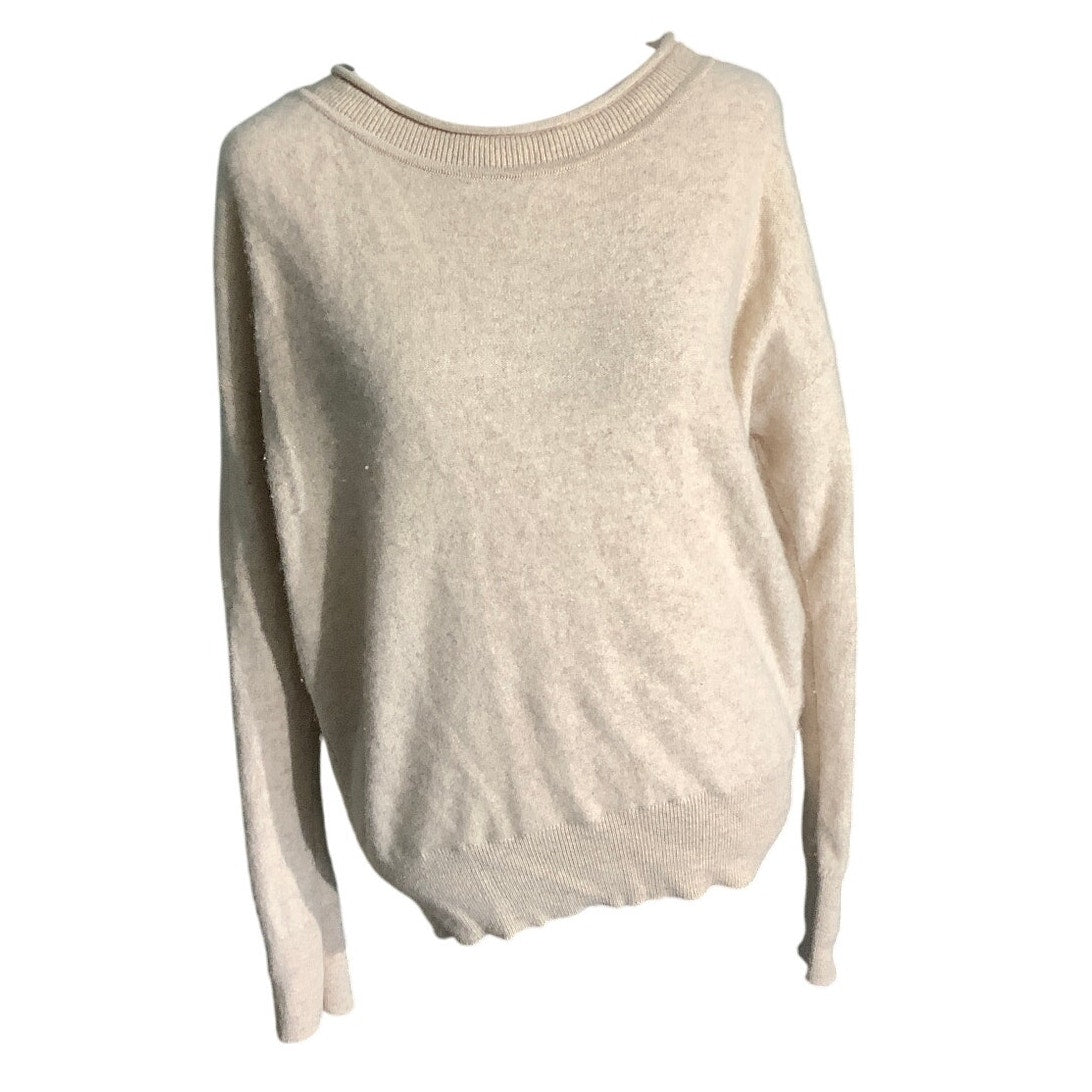 Club Monaco Beige Cashmere Sweater Size M - Minimalist, Elegant, Cozy
