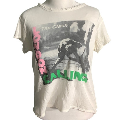 The Clash Graphic T-Shirt Women’s Size S – Vintage, Distressed, Band Tee