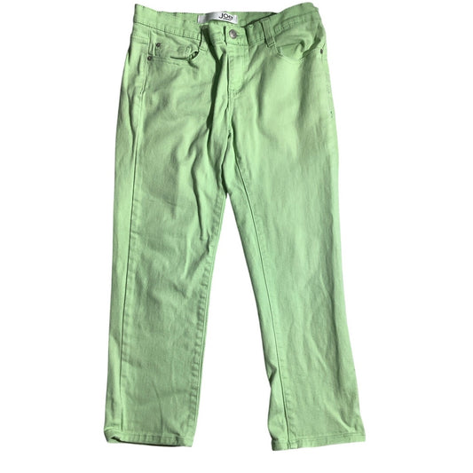 Joe Fresh Slim Capris Girls’ Size 8 – Lime Green, Vibrant, Stretch
