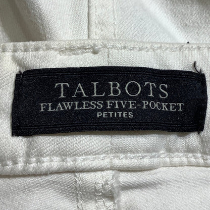 Talbots Off-White Slim Ankle Pants Women’s 16P — Preppy, Classic, Casual