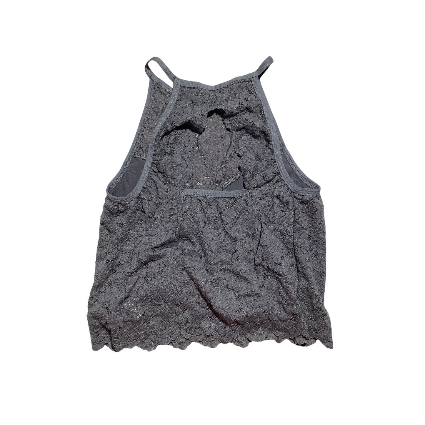American Eagle Lace Halter Tank Top Women’s Size S — Feminine, Casual, Layering