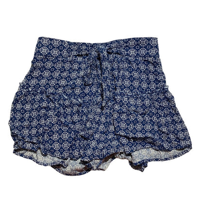 Cotton Candy Paisley Print Ruffled Shorts Women’s Size S— Boho, Festival, Summer