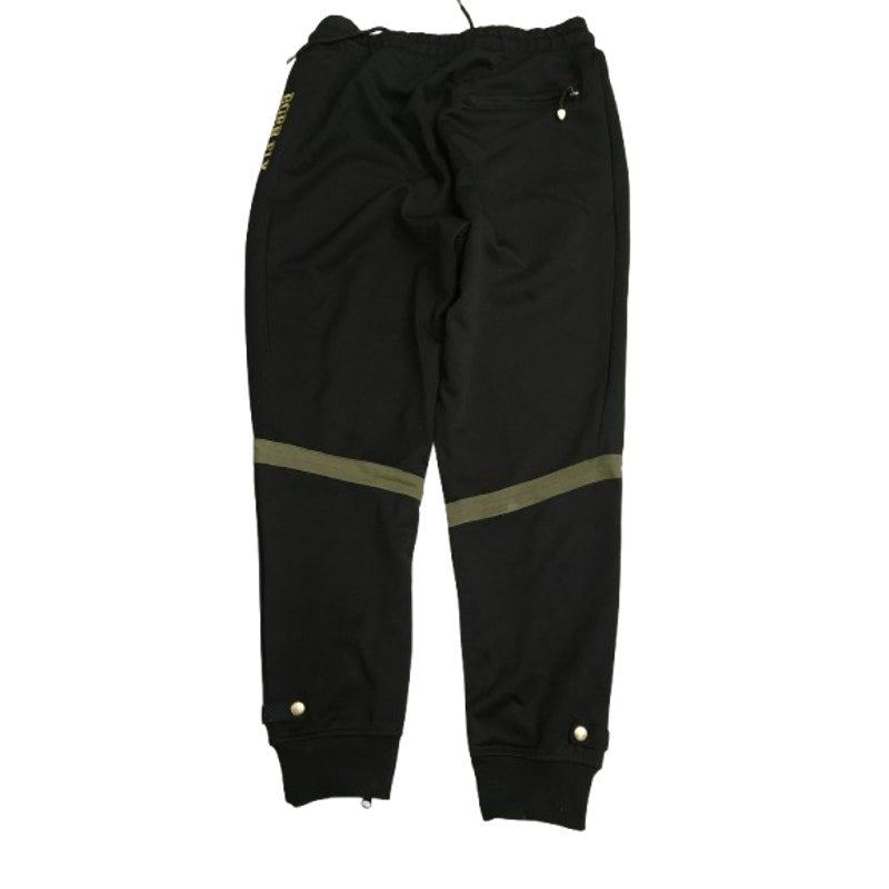 Born Fly Men's Black Olive Stripe Joggers Size L - Streetwear, Athleisure, Urban
