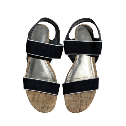 Coach and Four Wedge Sandals Women Size 6.5 — Classic, Minimalist, Summer