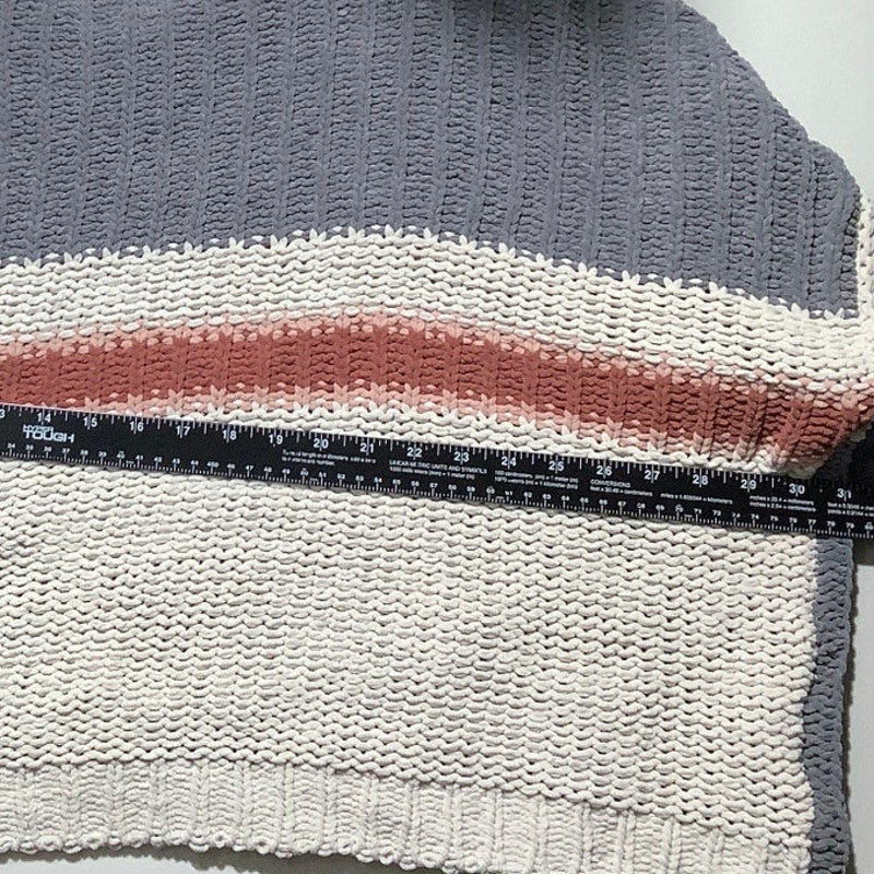 POL Chunky Oversize Knit Sweater Women Size Small — Boxy, Cozy, Casual