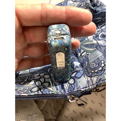 Sakroots Blue Floral Tote Bag – Boho, Travel, Multi-Pocket