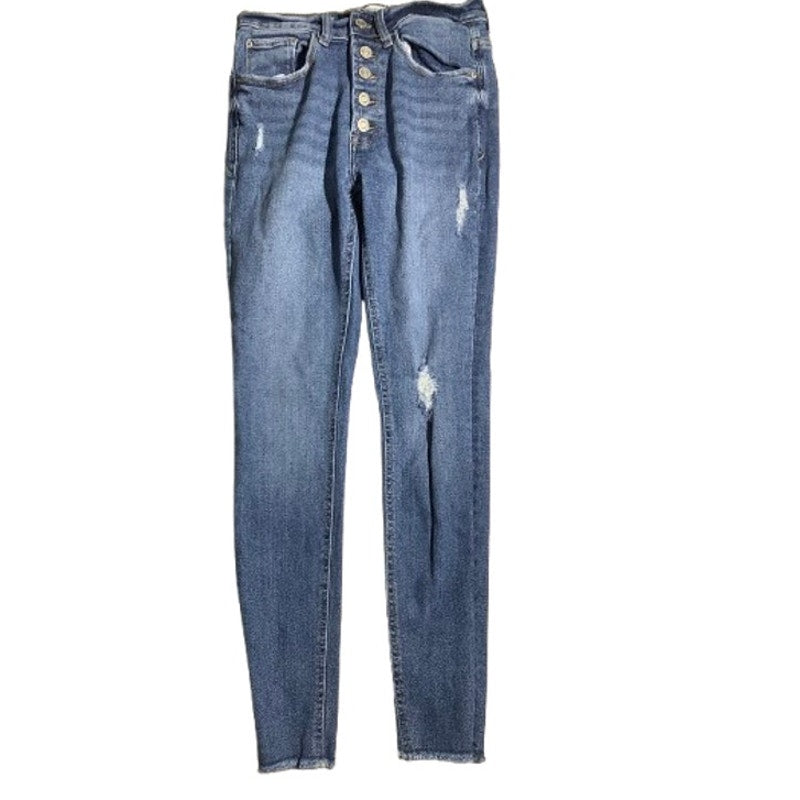Kensie Jeans High Rise Skinny Jeans Women’s 2/26 — Distressed, Casual, Luxe