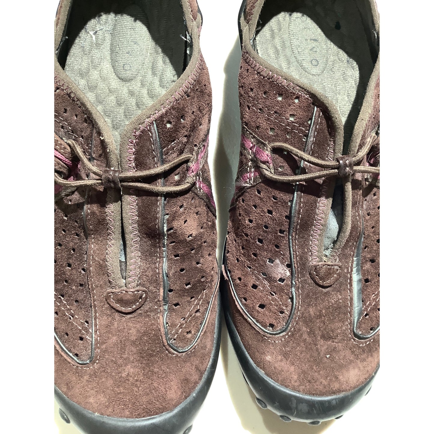 Clarks Privo Tequini Shoes Women Size 11.5/12 Burgundy —Comfort, Walking, Casual