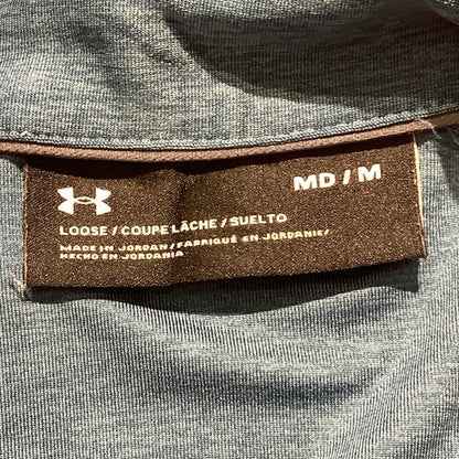 Under Armour Blue 1/4 Zip Pullover Size M – Athleisure, Minimalist, Sporty