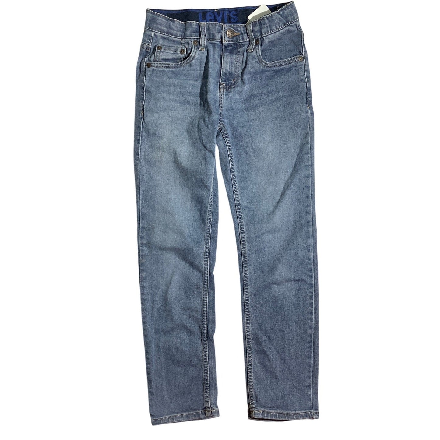 Levi's 502 Waist Jeans Boys Size 10 Regular 25W 26L — Stretch, Straight, Casual