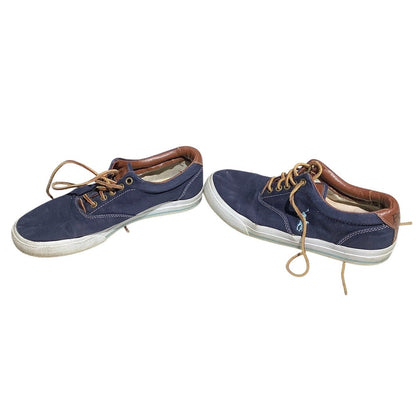 Polo Ralph Lauren Blue Canvas Sneakers Men’s 8D — Casual, Preppy, Everyday