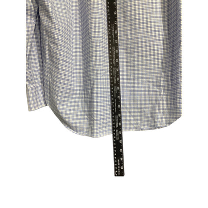 Ralph Lauren Plaid Button Down Shirt Mens Size S — Preppy, Classic, Business