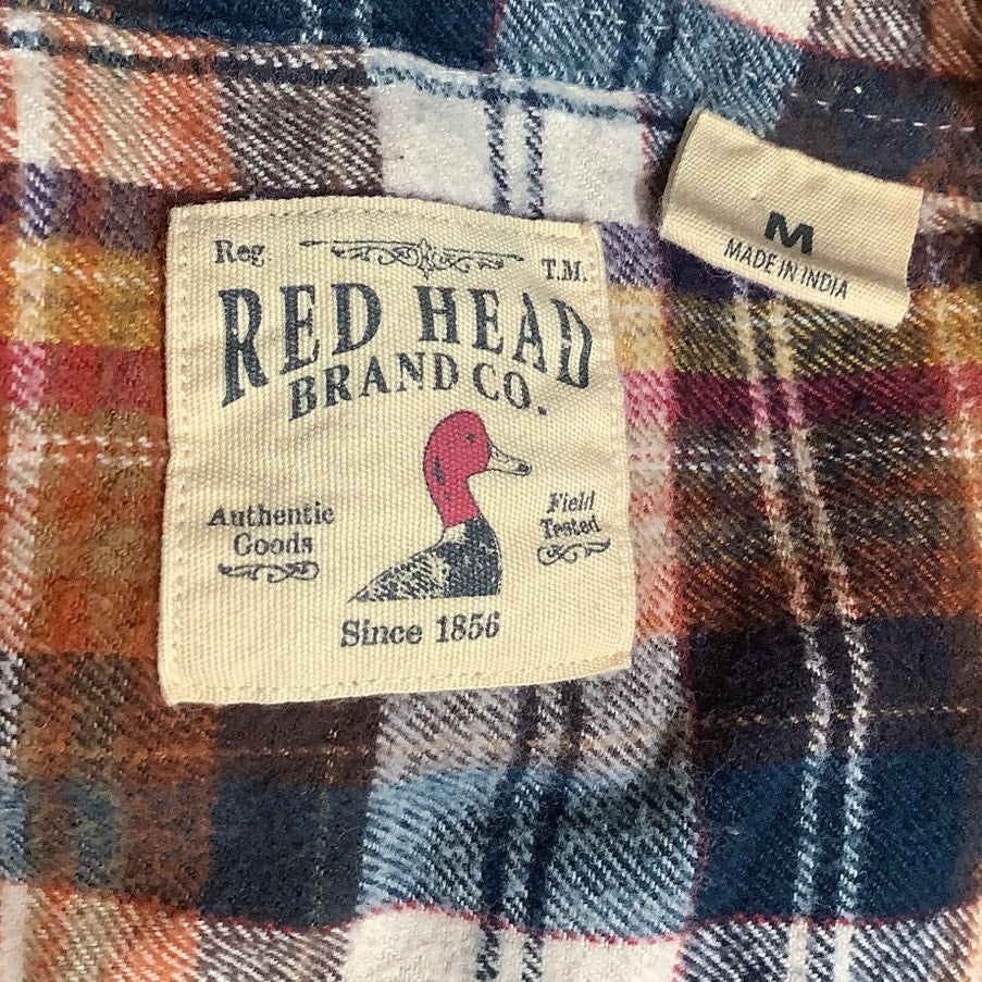 RedHead Brand Co. Plaid Flannel Shirt Size Medium - Rustic, Classic, Workwear