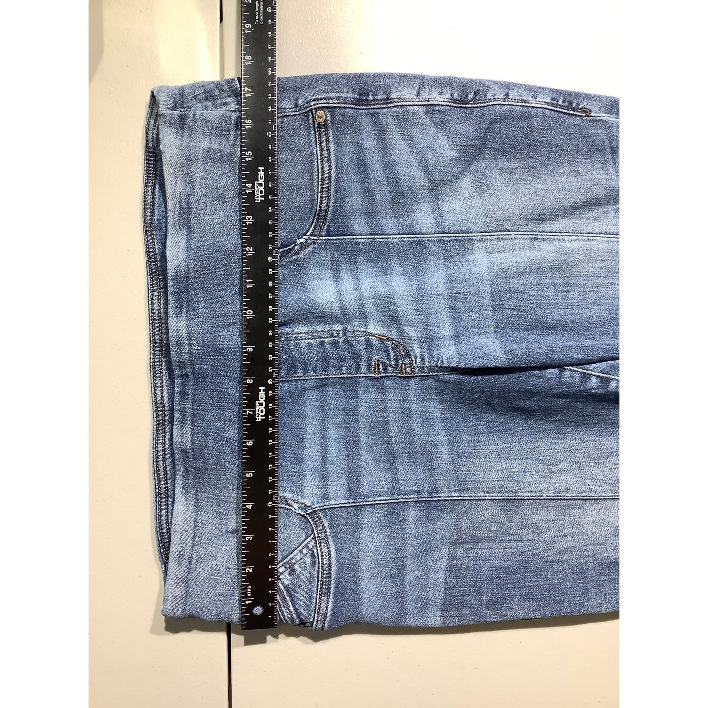 Rock & Republic Slimming Fever Jeggings – Denim Blue, Pull-On, Stretch