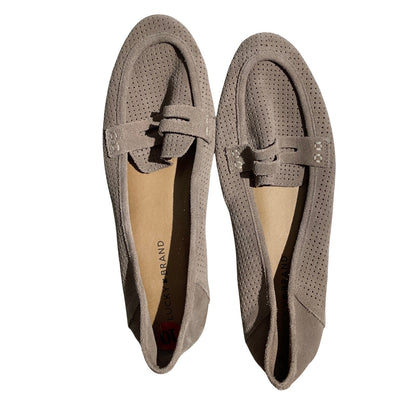 Lucky Brand Perforated Penny Loafers Women Size 10M — Classic, Casual, Preppy