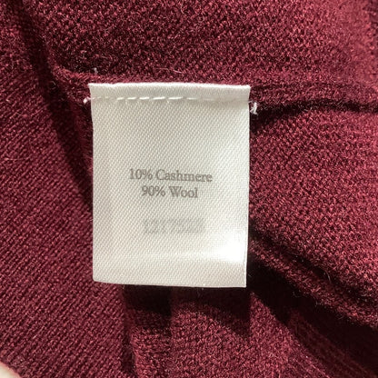 Pure Collection Burgundy Cashmere Sweater Women’s 4 – Minimalist, Soft, Crewneck