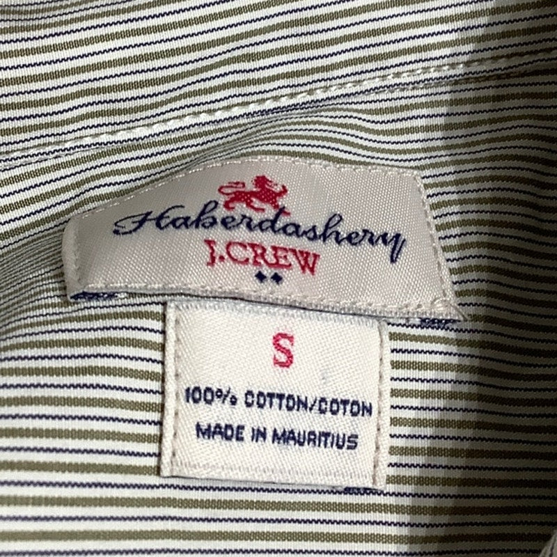 J. Crew Haberdashery Button-Up Shirt - Size Small - Preppy, Minimalist, Classic