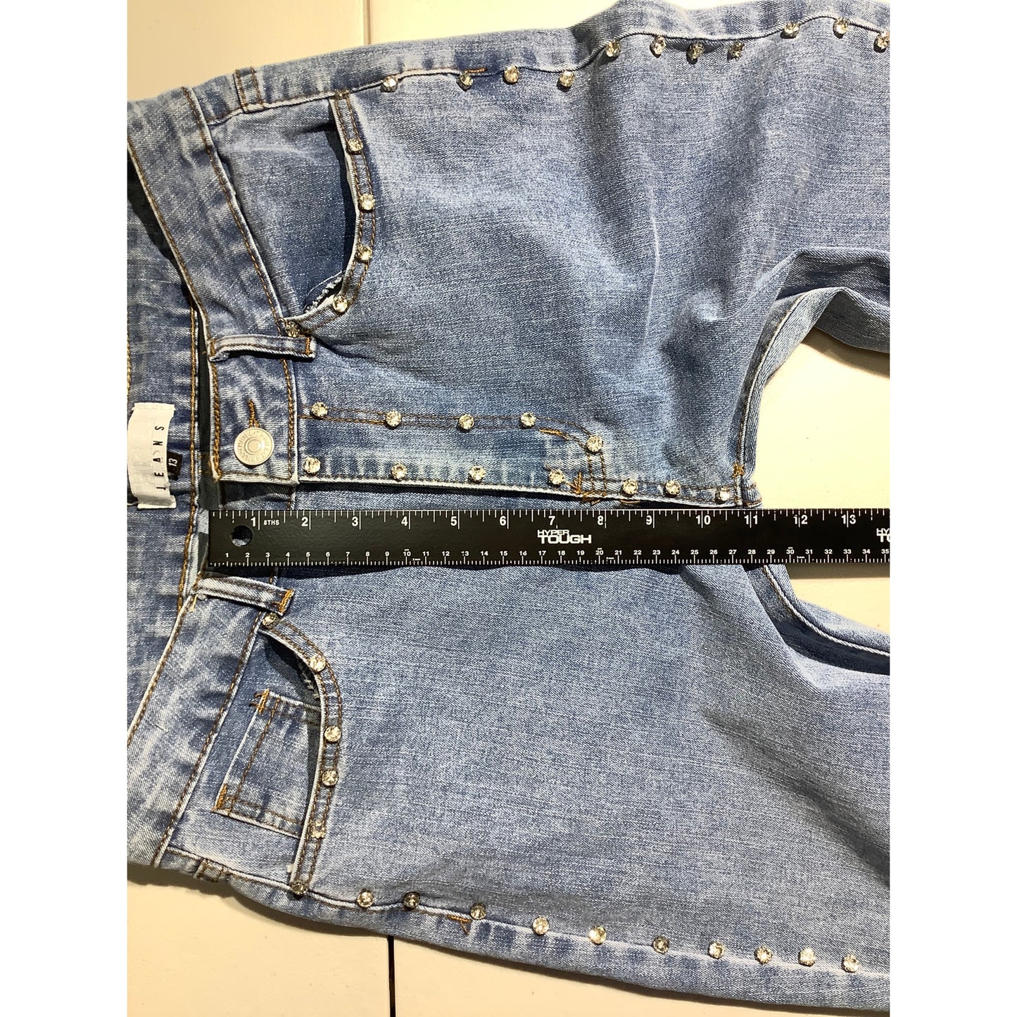 Thrill Jeans High Rise Relaxed Jeans Women's Size 13— Y2K, Retro, Casual