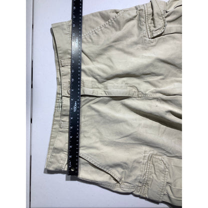 American Eagle Khaki Cargo Shorts Men’s 32W — Casual, Utility, Outdoor