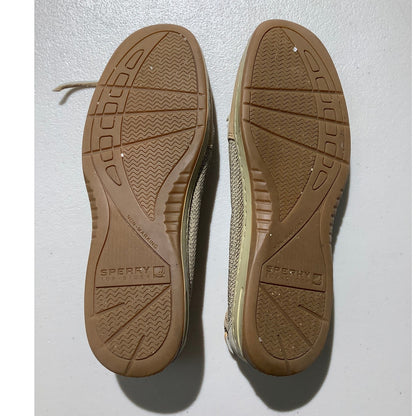 Sperry Angelfish Brown Leather Boat Shoes Women’s 6.5M — Casual, Nautical, Deck