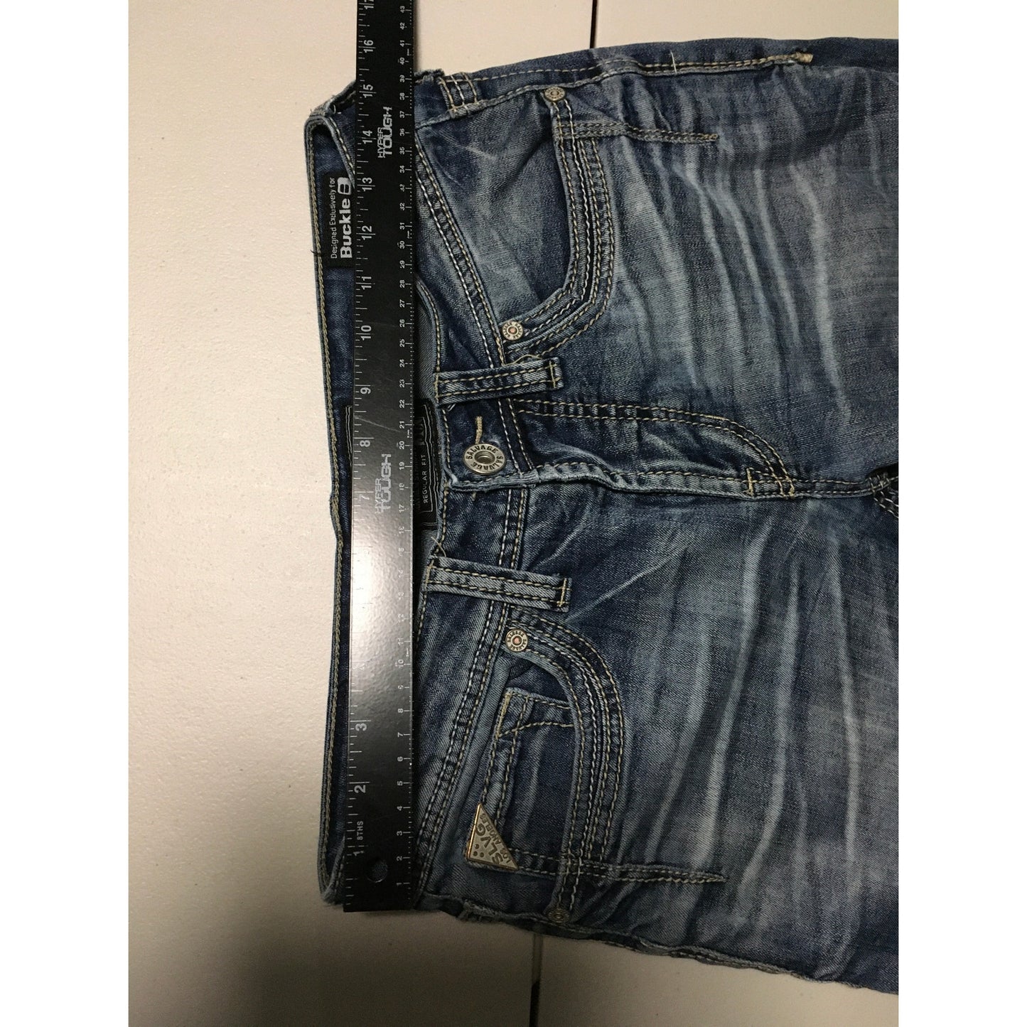 Salvage Denim Jeans Size 30S – Regular Fit – Distressed, Casual, Vintage