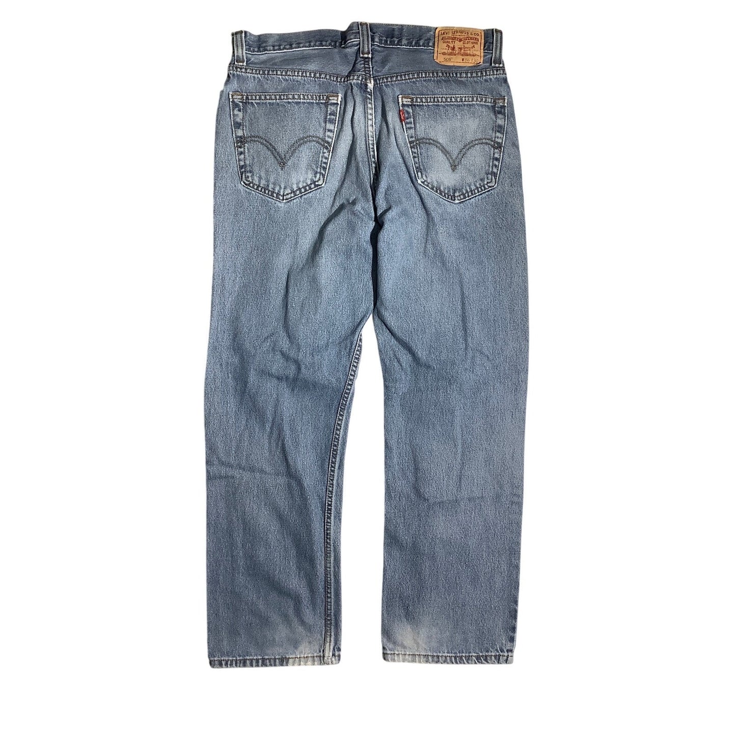 Levi's 505 Regular Fit Jeans Men’s Size 36W 30L — Classic, Straight, Casual