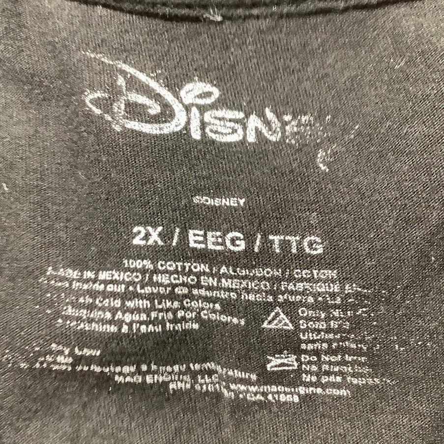 Disney Mickey Mouse Graphic T-Shirt Men’s Size 2X — Character, Cotton, Casual