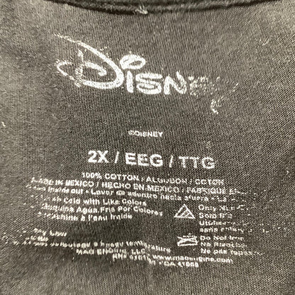 Disney Mickey Mouse Graphic T-Shirt Men’s Size 2X — Character, Cotton, Casual